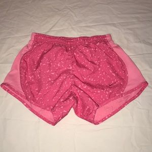 Pink Nike Spotted Athletic Shorts